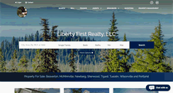 Desktop Screenshot of libertyfirstrealty.com